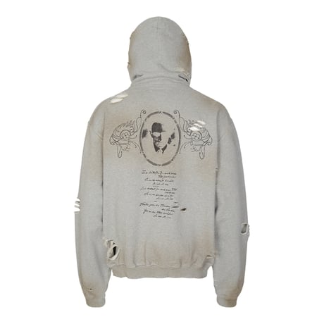 【ラスト1点】side service / LAUGHS MAN ZIP UP / GRAY
