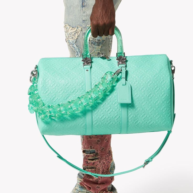 GUAPI / TIFFANY BLUE DUFFLE BAG | PLUG