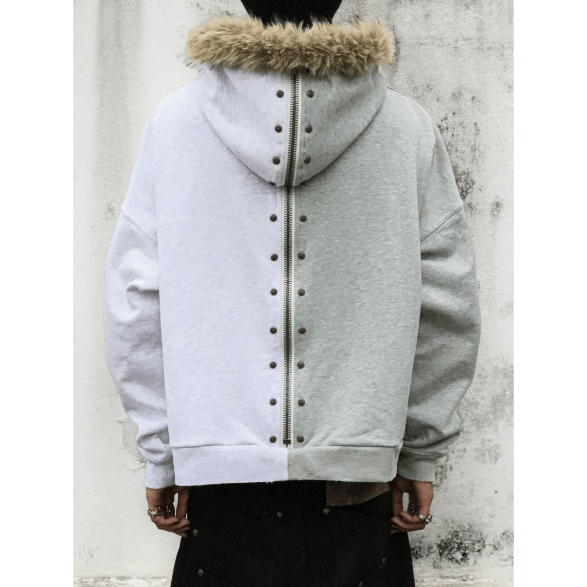 Thought We Friends / Nyra Zip-up Jacket with De