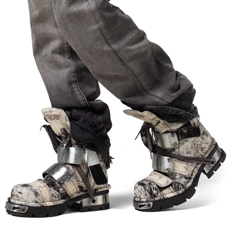 RACER WORLDWIDE×NEW ROCK / Pony Boot / MULTI |