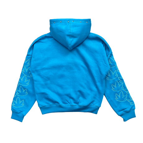 OZARA / HILLS ZIP HOODIE / BLUE