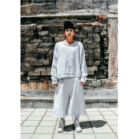 【ラスト1点】Thought We Friends / Knox Crewneck / GRAY