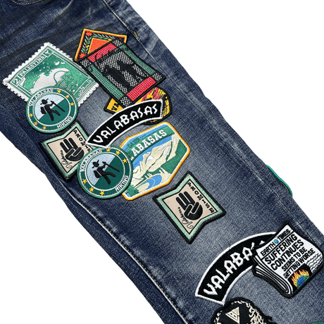 VALABASAS / AXIS STACKED / BLUE WASH