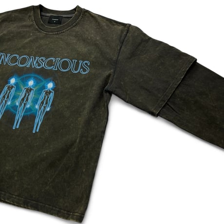 unconscious / Humanoids Long Sleeve / Olive Gray