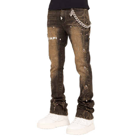 GUAPI / Vintage Brown Spider Denim