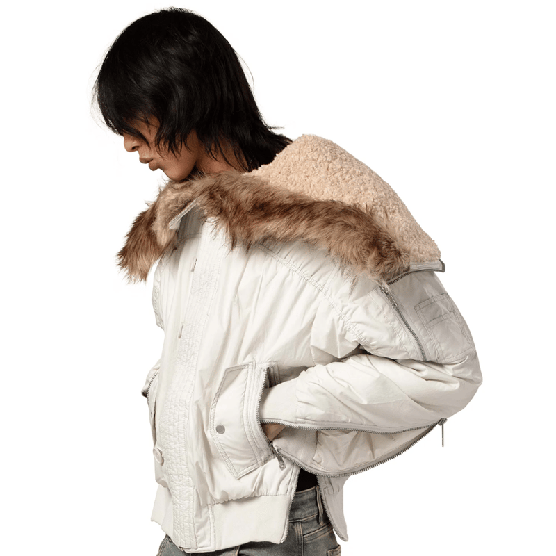 RACER WORLD WIDE / AVIATOR BOMBER / BEIGE | PLUG