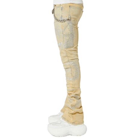【ラスト1点】 GUAPI / Vintage Calligraphy Denim