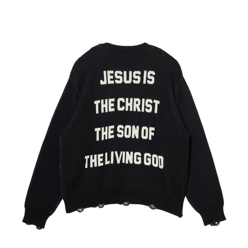 SOMEIT / J.X VINTAGE KNIT / BLACK Msize