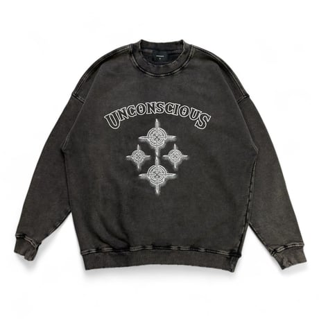 unconscious / Ashen Edge sweatshirt "Target" / Dark Gray
