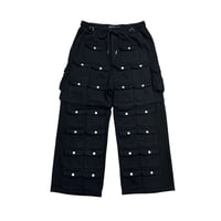 パンツ KRAFT WORK / BK FLARED CARGO / WHITE 30 KRAFTWORK / BK FLARED CARGO / WHITE | PLUG