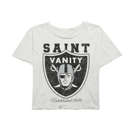 SAINT VANITY / OAKLAND WHITE TEE
