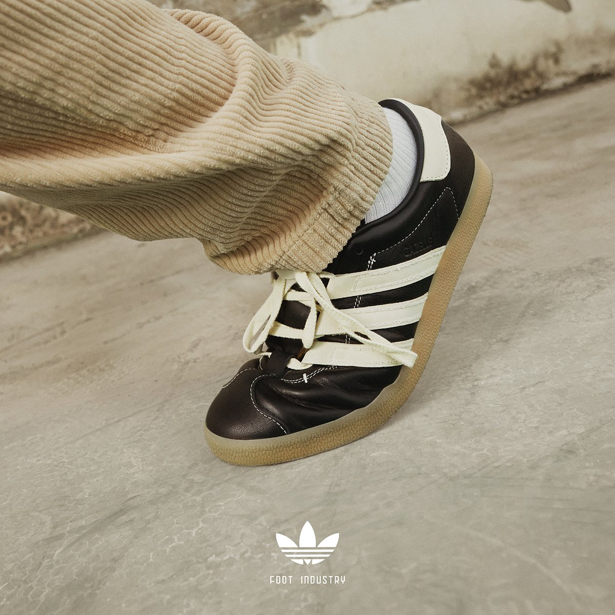 FOOT INDUSTRY×adidas Originals / GAZELLE / BLACK