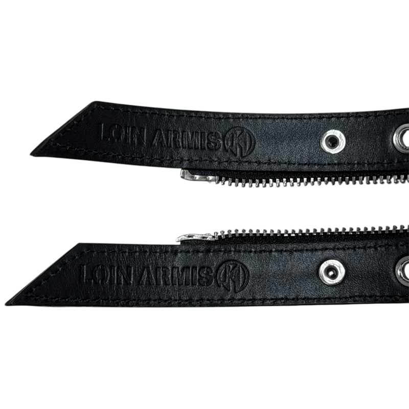 只今値下げ中！LOIN ARMIS / ジッパーベルト （新品未使用品 ラスト1点】LOIN ARMIS / SPLIT ZIPPER DOUBLE CALF LE