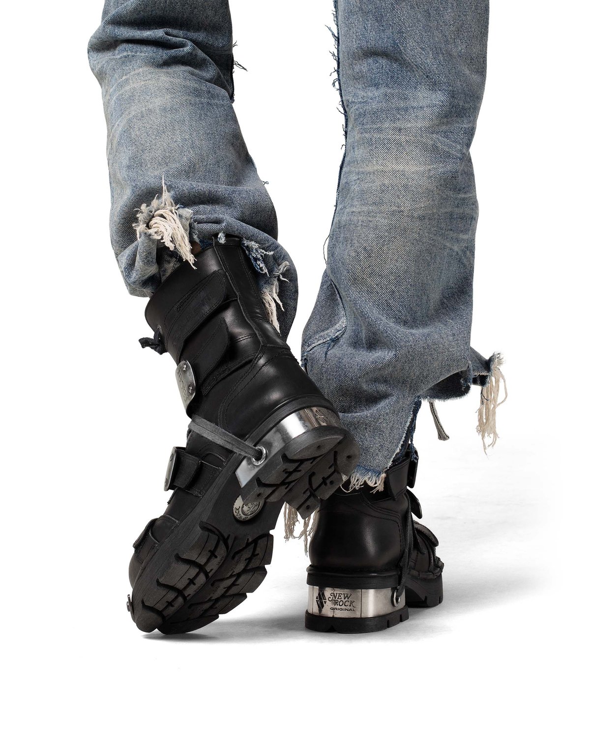 racer worldwide ベルクロブーツ EU43 28.5cm相当 RACER WORLDWIDE / Black Boot / BLACK | PLUG