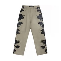 HOUSE NEVER DIES / CLOUD BAGGY CHINO PANTS / BEIGE