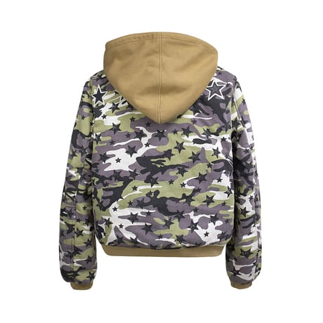 HOUSE NEVER DIES / STAR CAMO BOMBER / CAMO