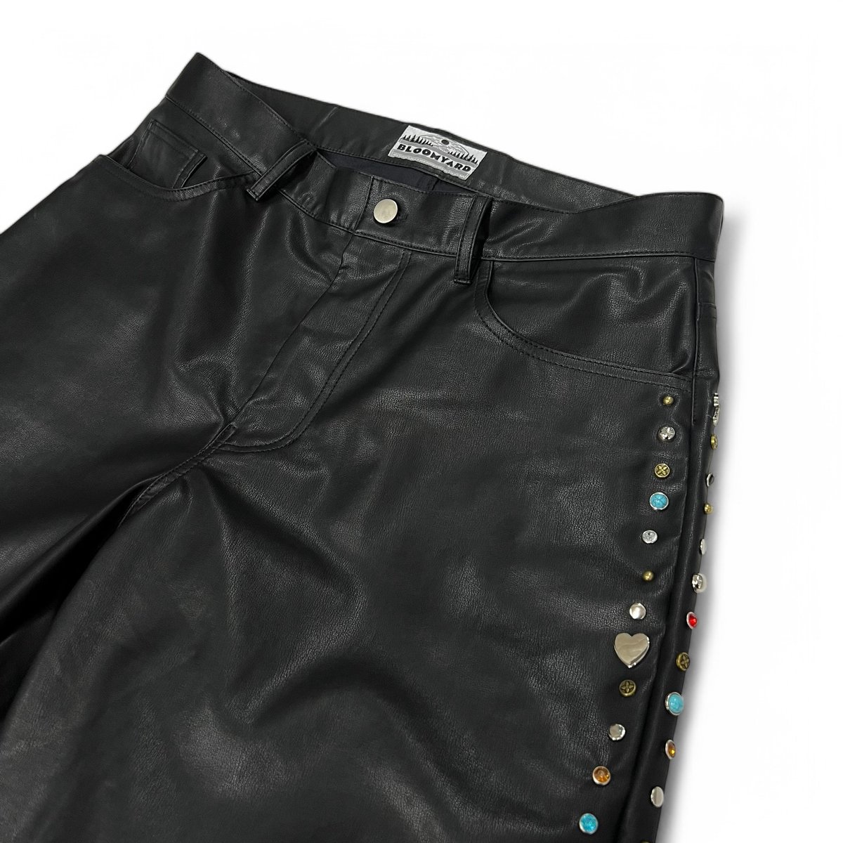 パンツ BOMBER LEATHER SHORTS faux leather balloon shorts（その他パンツ）｜HTH（エイチ