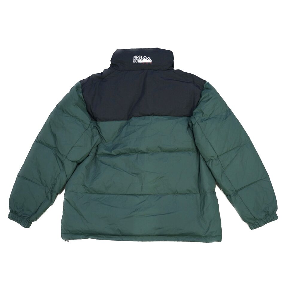 FIRST DOWN USA / BUBBLE DOWN JACKET / GREEN | PLUG FIRST DOWN USA / BUBBLE DOWN JACKET / GREEN | PLUG