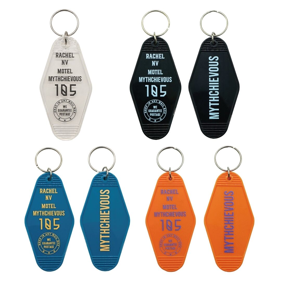 MYTHCHIEVOUS / CLASSIC LOGO MOTEL KEYCHAIN | PLUG