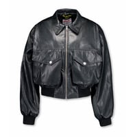 【ラスト1点】FULL OF SSUN / SINCITY GRAPHIC LEATHER JACKET / BLACK