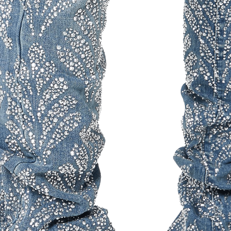 パンツ GUAPI / EMBELLISHED DENIM V2 グアピ GUAPI GUAPI ジーンズ All Black Embellished Denim V2 デニム