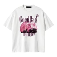 A Good Bad Influence / MIDNIGHT MOON T-SHIRT / WHITE
