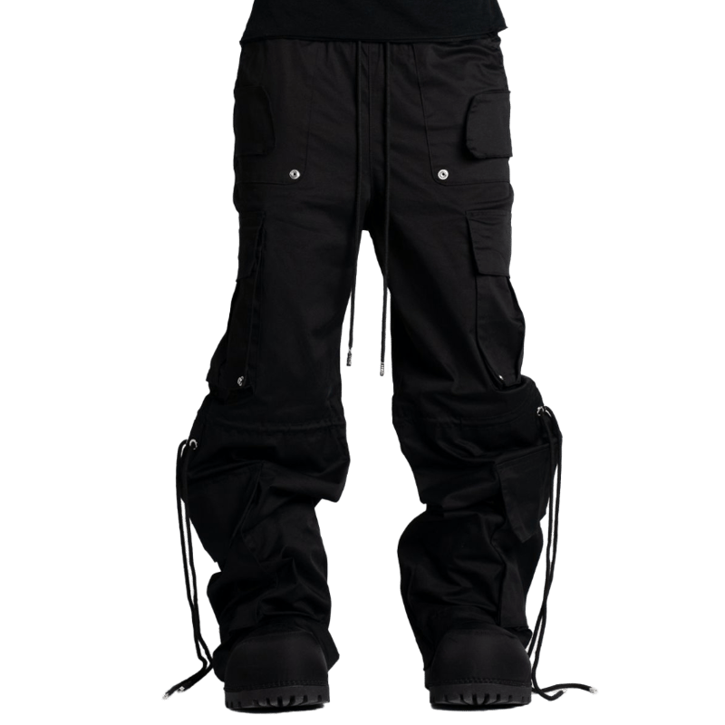 GUAPI / OBSIDIAN BLACK EXTRA BAGGY CARGO V4 | PLUG
