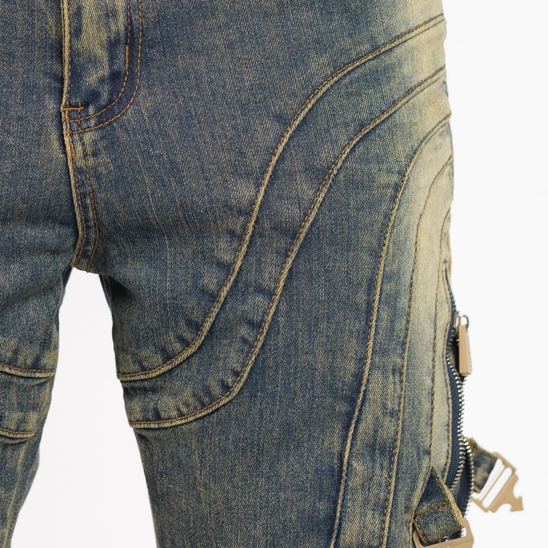 ラスト1点】GUAPI / KHAKI PREMIUM DENIM | PLUG ラスト1点】GUAPI / KHAKI PREMIUM DENIM | PLUG