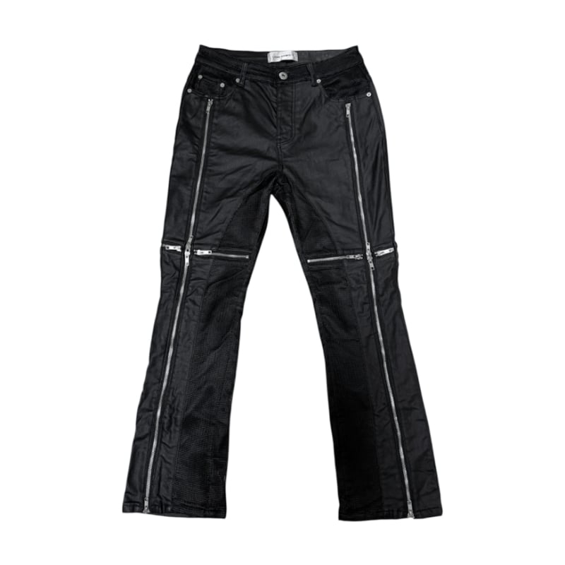 パンツ loinarmis LOIN ARMIS / CROSS ZIP LAYER MESH COATING JEANS
