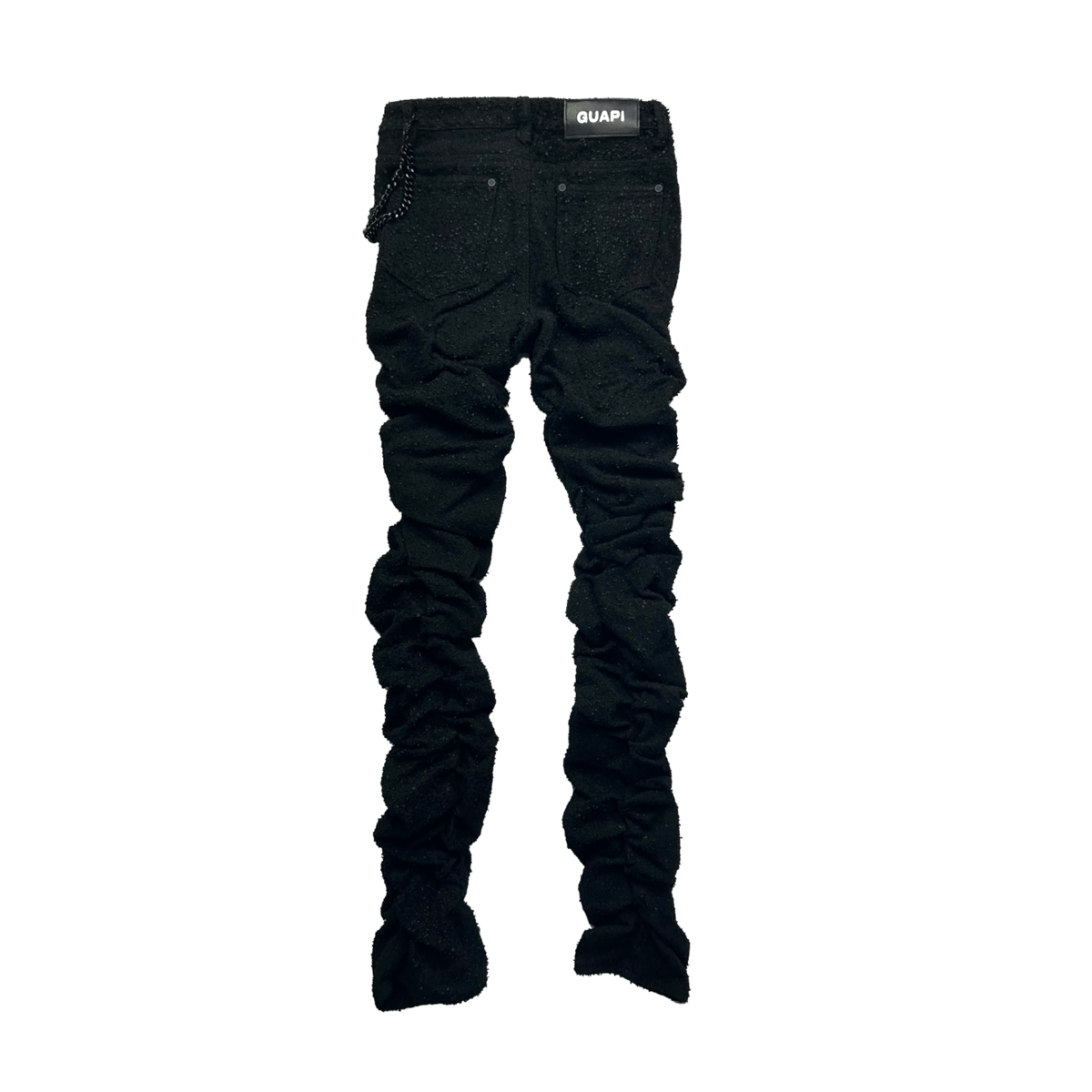 GUAPI / ALL BLACK SUPER STACKED DENIM | PLUG 