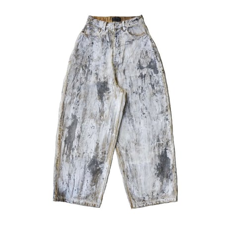 ETERNAL LOVE PAINTED BAGGY DENIM