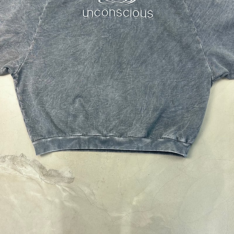 UNCONSCIOUS / INFINITY SWEAT HOODIE / BLUE GRAY...