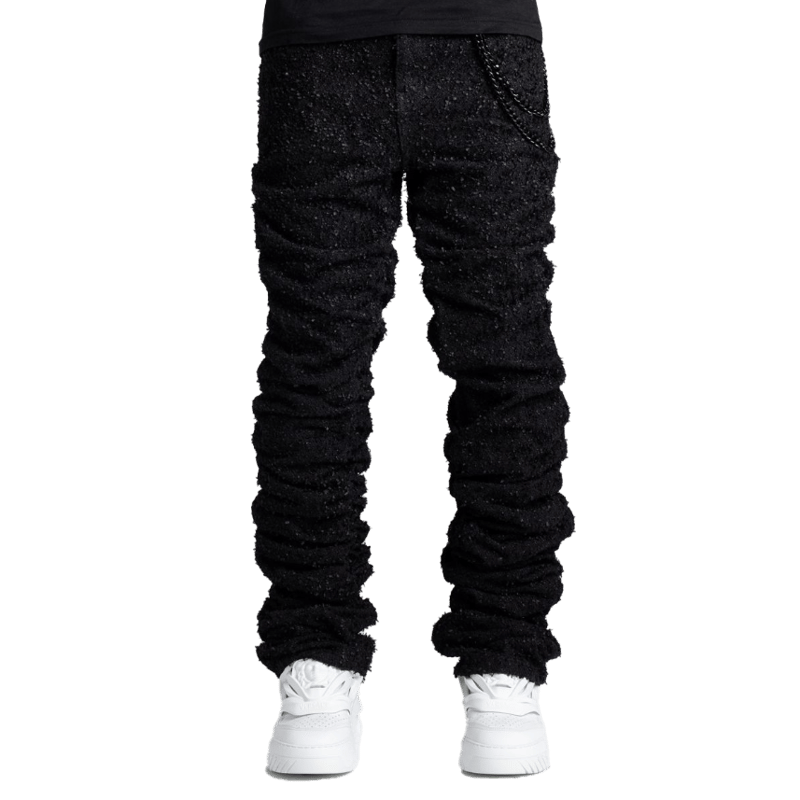 パンツ GUAPI GUAPI OBSIDIAN BLACK PREMIUM LEATHER PANTS | KingStar