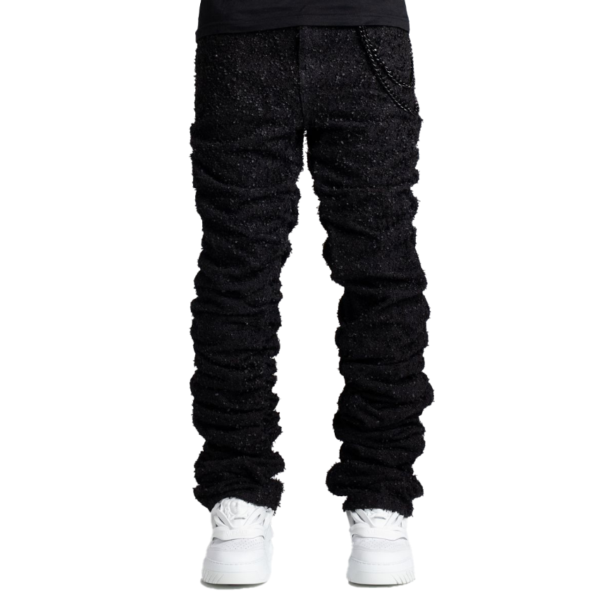 パンツ GUAPI ALL BLACK SUPER STACKED DENIM 30 GUAPI All Black Super Stacked Denim 30