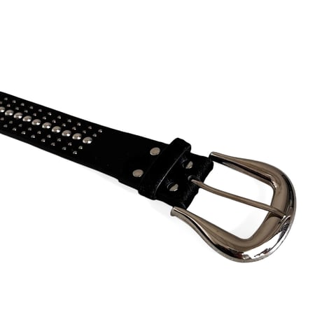 unconscious / Silver Fang Leather Belt