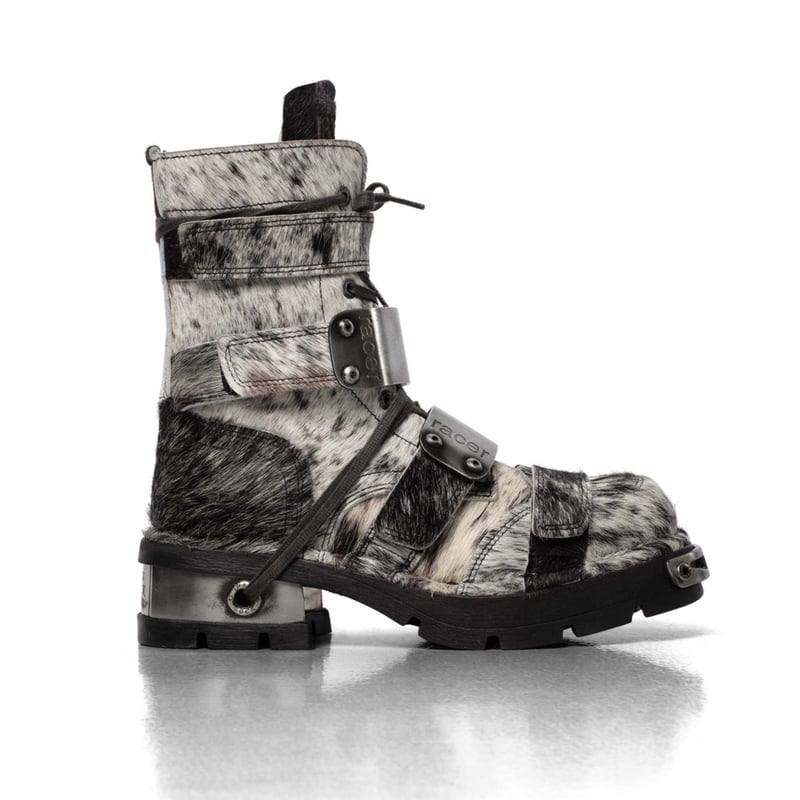 RACER WORLDWIDE×NEW ROCK / Pony Boot / MULTI |