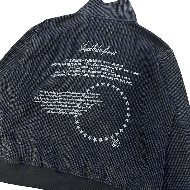 A Good Bad Influence / WAFFLE TRACK TOP | PLUG