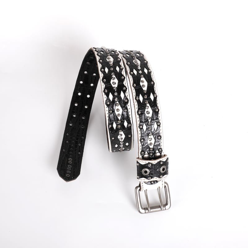 DND4des / CROCODILE PARTTEN DOUBLE LAYER LEATHE