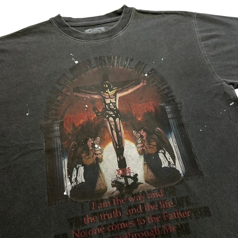 SOMEIT / TRUTH VINTAGE TEE / STONE GREY | PLUG 