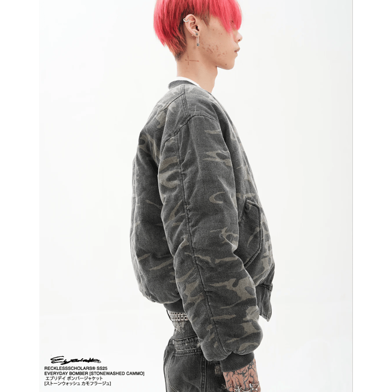 RECKLESS SCHOLARS / EVERYDAY BOMBER / GRAY | PLUG