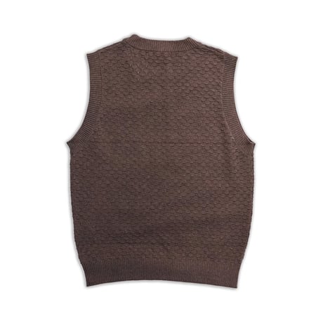 【ラスト1点】PARANOID / KNIT VEST / BROWN