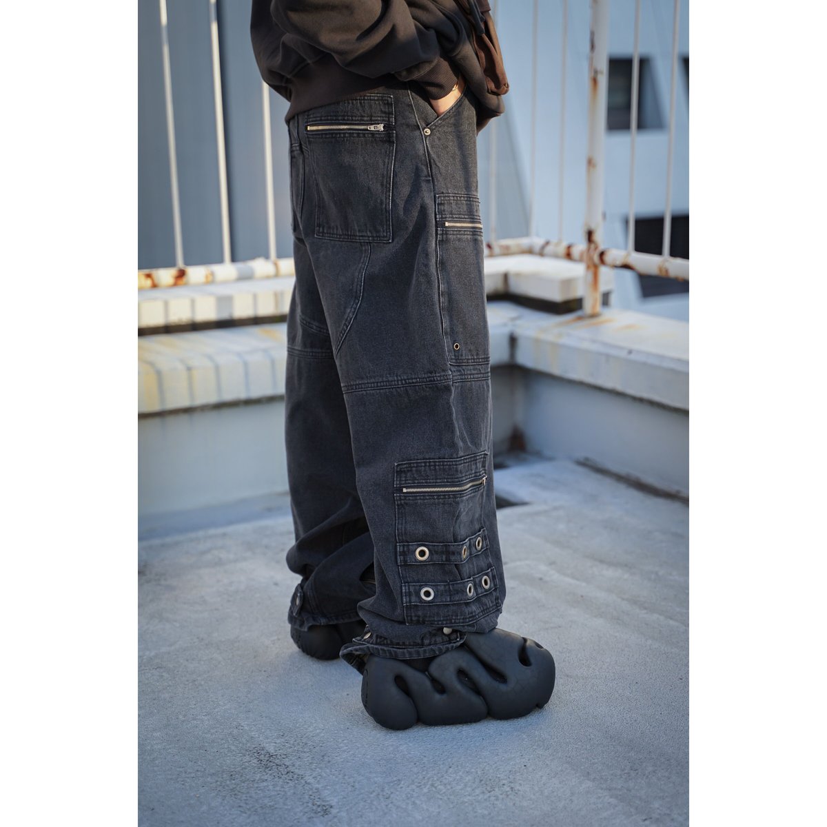 GRALIZ PROJECT G/R キーチェーン デニムパンツ 2 GRALIZ PROJECT G/R キーチェーン デニムパンツ 2 - メルカリ