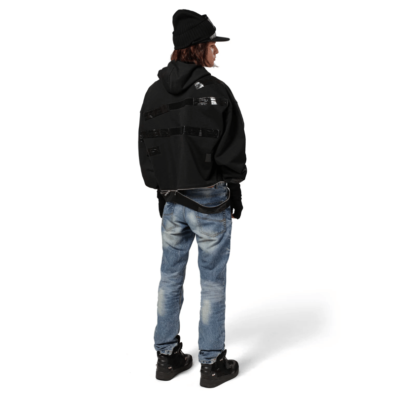 RACER WORLDWIDE×BARRAGAN / TAPE ZIPPED HOODIE
