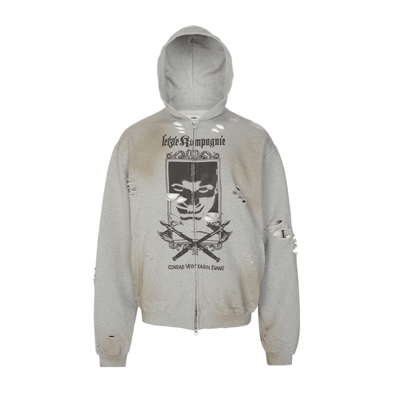 side service / LAUGHS MAN ZIP UP / GRAY | PLUG