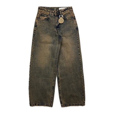 AMICCI / NATALE BROWN OVERSIZED FIT DENIM JEANS