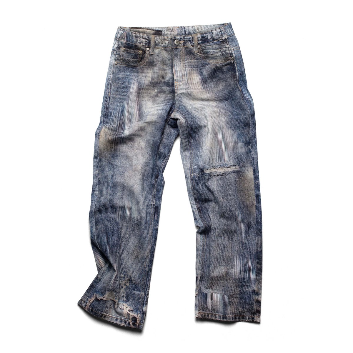 RACER WORLDWIDE / GLITCH DENIM / BLUE | PLUG