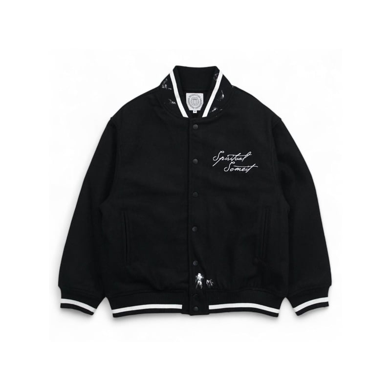 SOMEIT / JXSS STUDIUM JACKET / BLACK | PLUG SOMEIT / JXSS STUDIUM JACKET / BLACK | PLUG