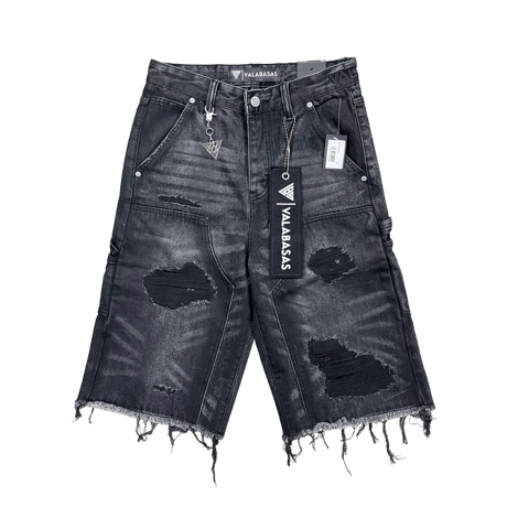 VALABASAS / REVOLT DENIM SHORTS