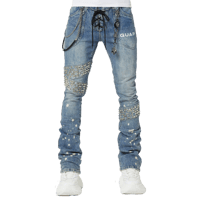 GUAPI / Aqua Blue Warpath Denim