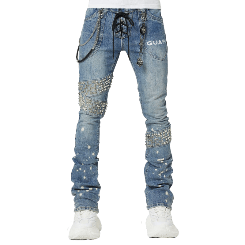 GUAPI / Aqua Blue Warpath Denim | PLUG